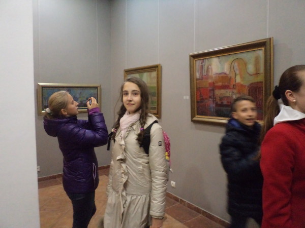 Учні 7-А класу побували  на відкритті виставки в Національному музеї ім. А. Шептицького