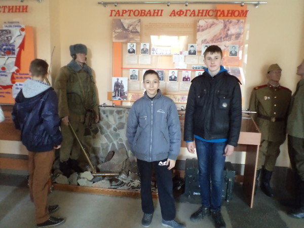 Учні нашої школи відвідали львівську військову частину №3002 ім. Героя України генерал-майора Сергія Кульчицького.