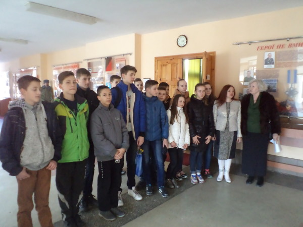 Учні нашої школи відвідали львівську військову частину №3002 ім. Героя України генерал-майора Сергія Кульчицького.
