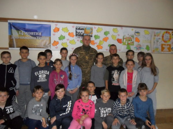Уроки Мужності у 9-11  класах, приурочені Дню захисника України