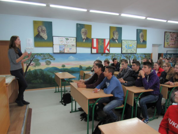 Менеджери освітніх проектів Асоціації «Львівський IT кластер»   провели профорієнтаційну роботу з учнями 10-тих та 11-тих класів