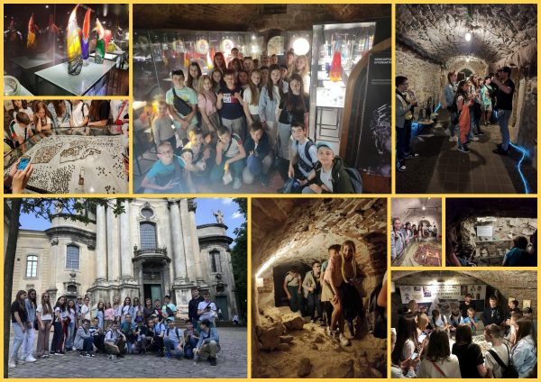 Учні 6-В класу відвідали таємничі підземелля Львова!